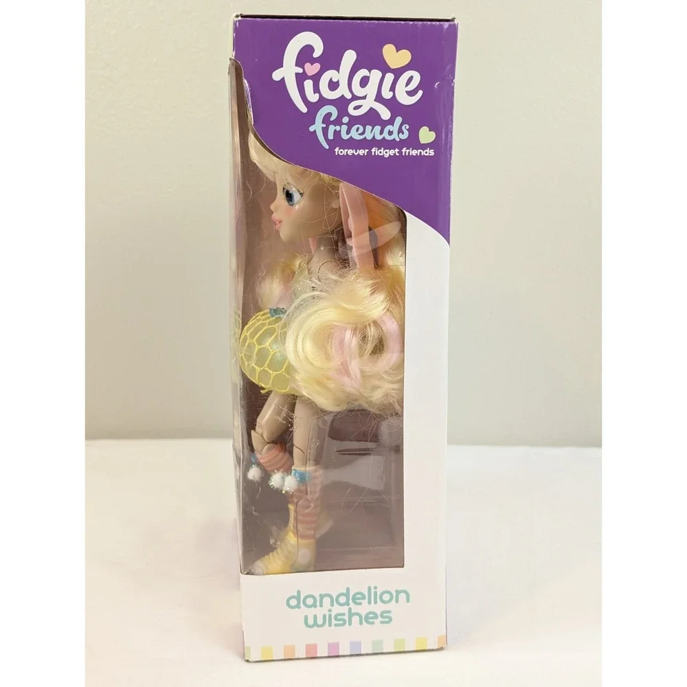 Fidgie Friends Dandelion Wishes Stress Ball Skirt Pop It Wings Fidget Toy Fairy